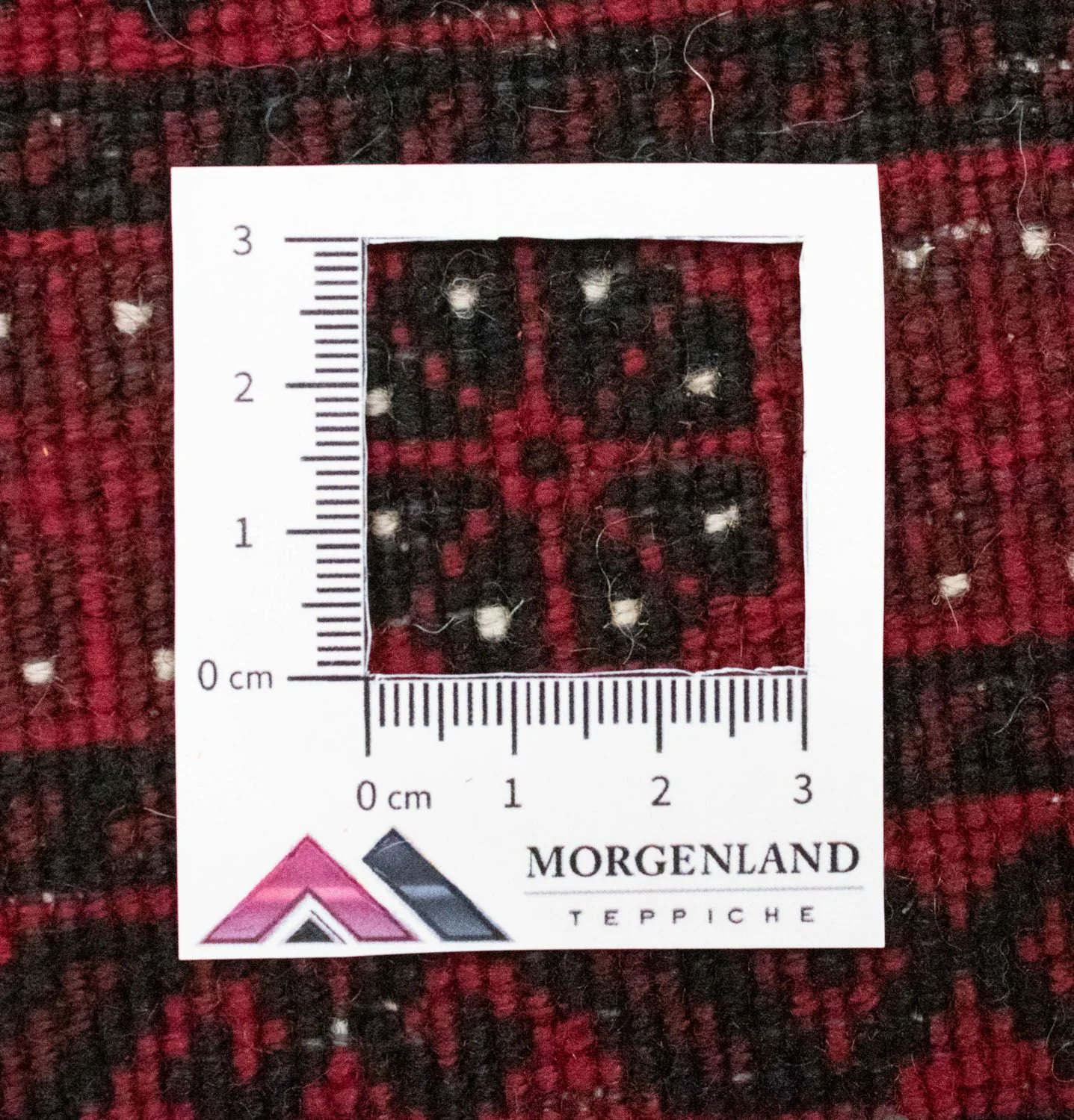 Belutsch Teppich 78 x 63 cm - rot - Image 6