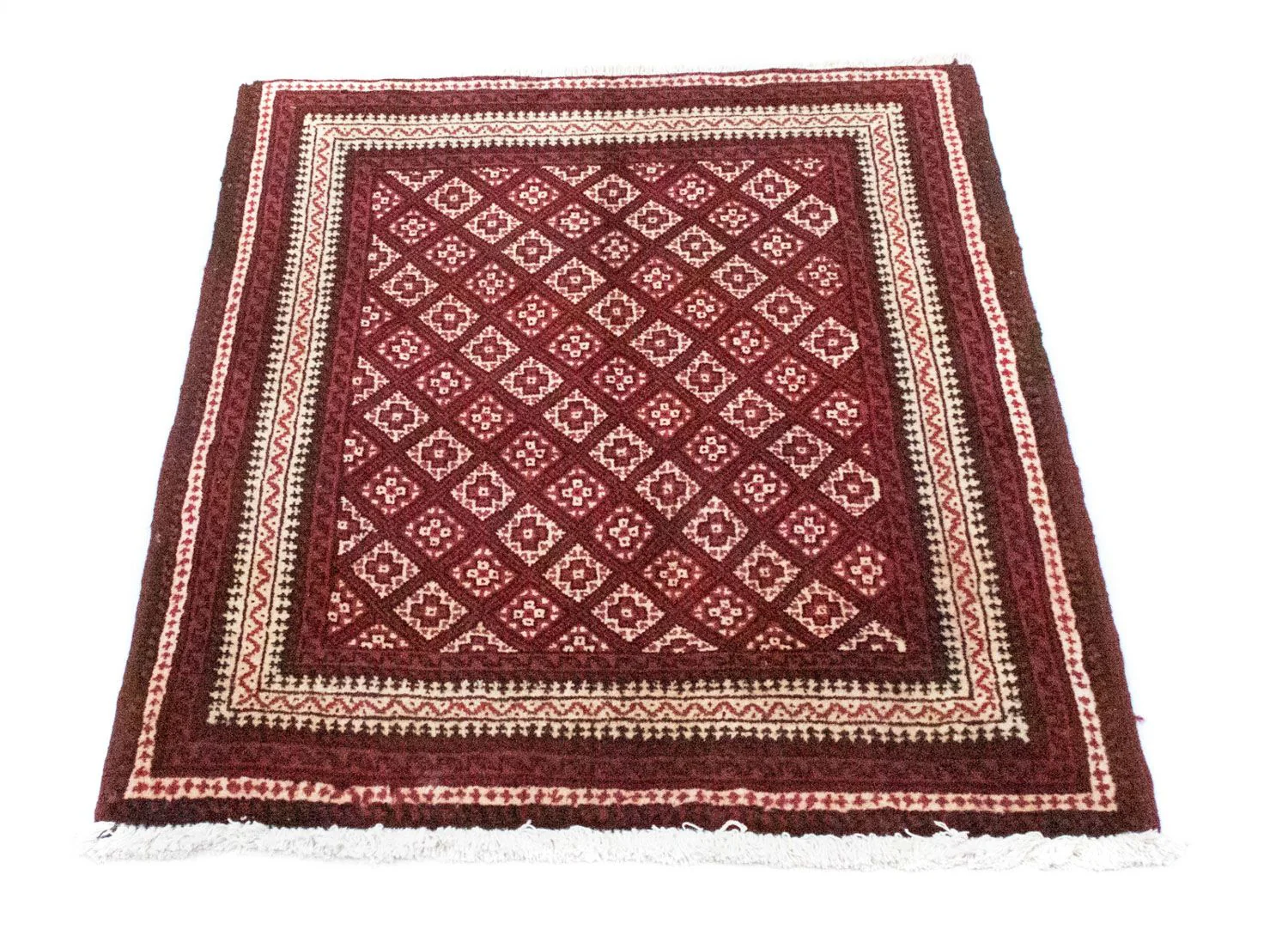 Belutsch Teppich 84 x 70 cm - rot - Image 5
