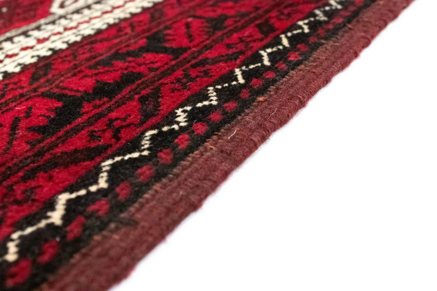 Belutsch Teppich 95 x 74 cm - rot - Image 3