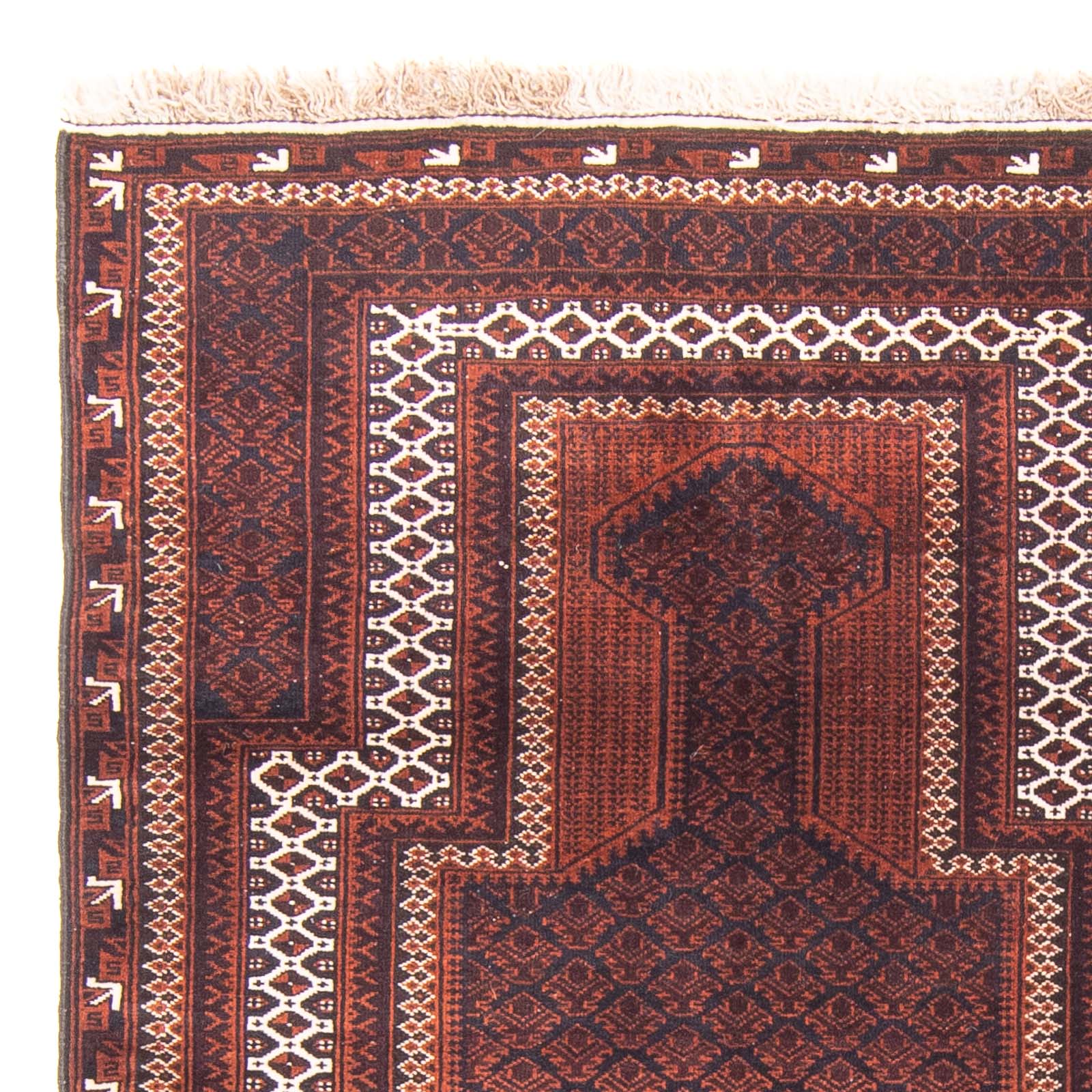 Belutsch Teppich - Gebetsteppich - 130 x 86 cm - dunkelblau - Image 3