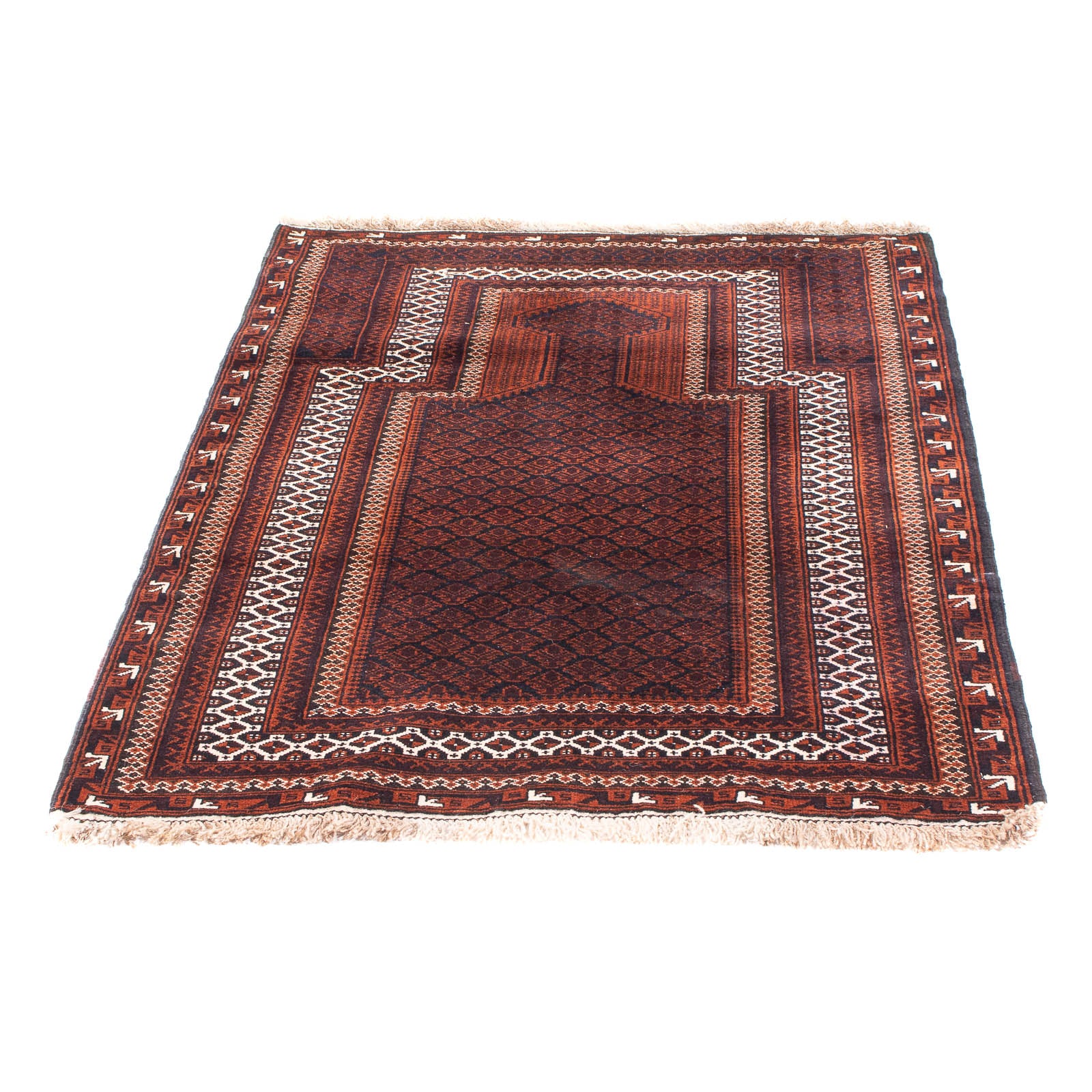 Belutsch Teppich - Gebetsteppich - 130 x 86 cm - dunkelblau - Image 5