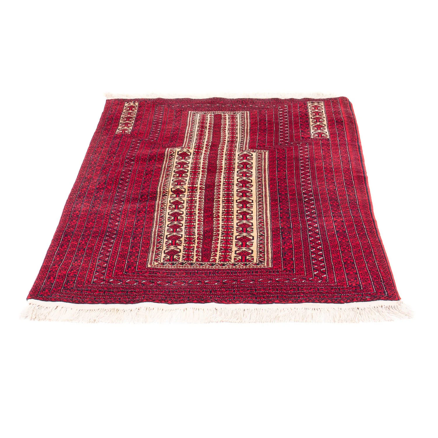 Belutsch Teppich - Gebetsteppich - 149 x 98 cm - beige - Image 5