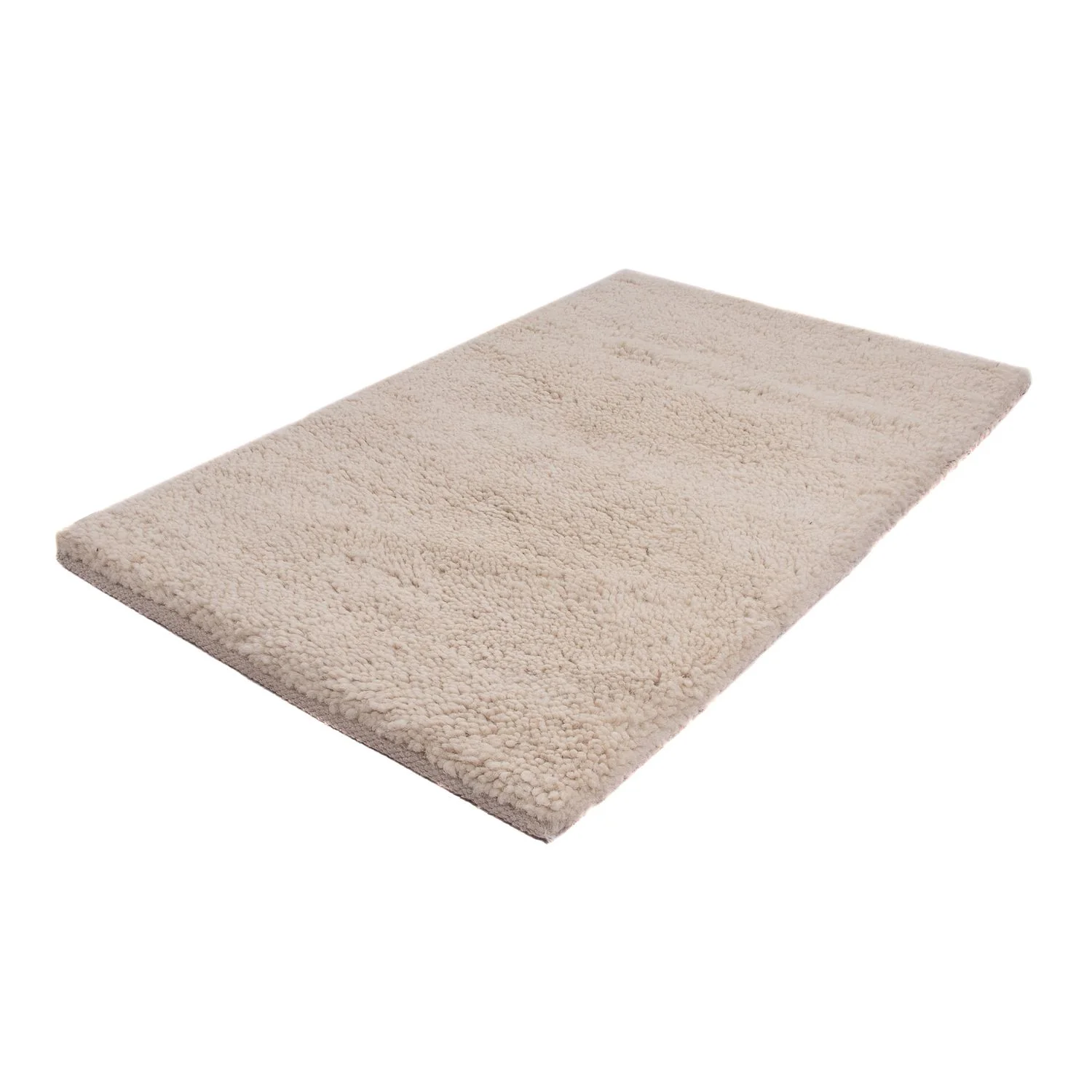 Berber Teppich 120 x 120 cm - beige - Image 5