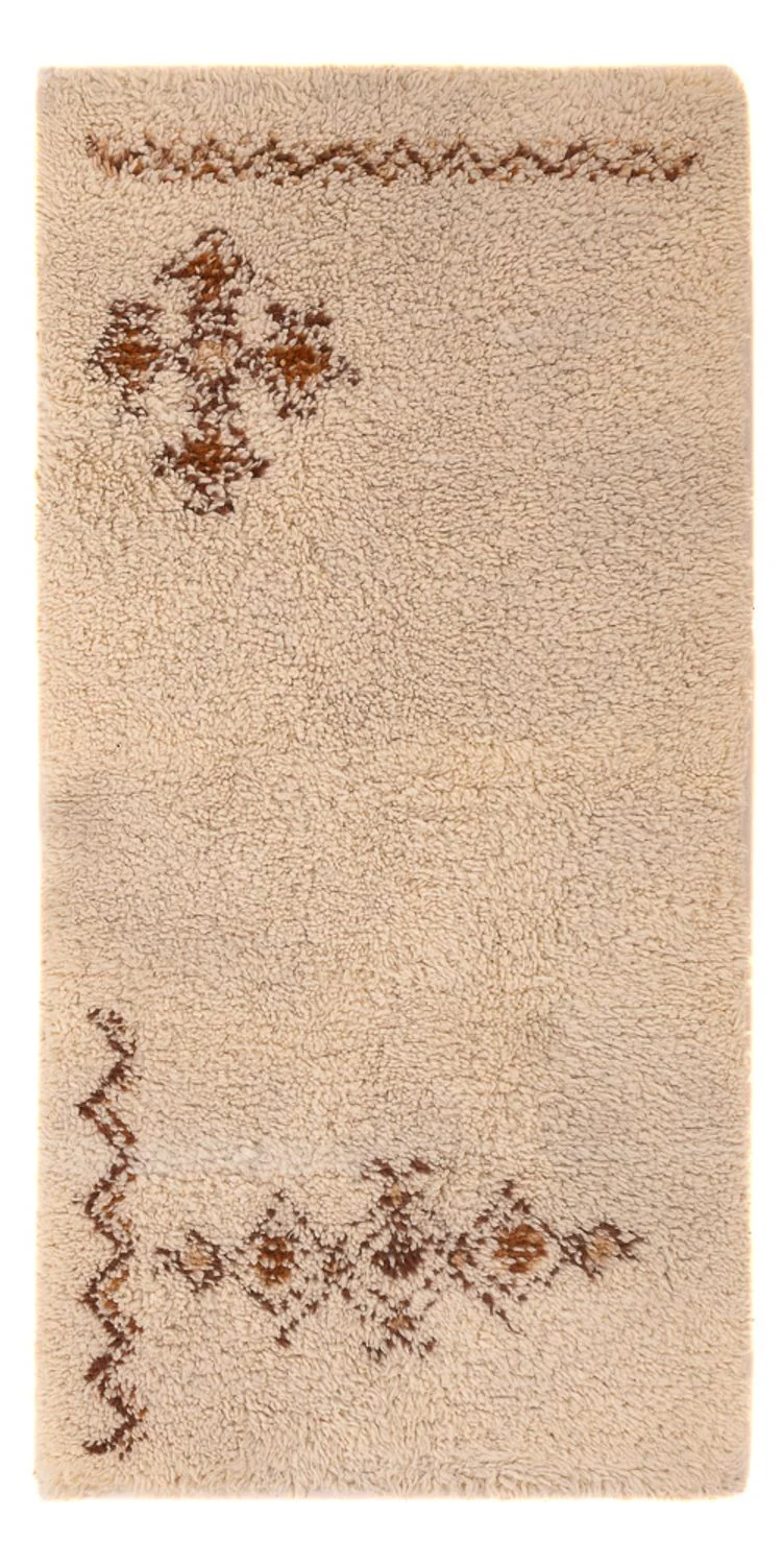Berber Teppich 143x75cm - Wollteppich
