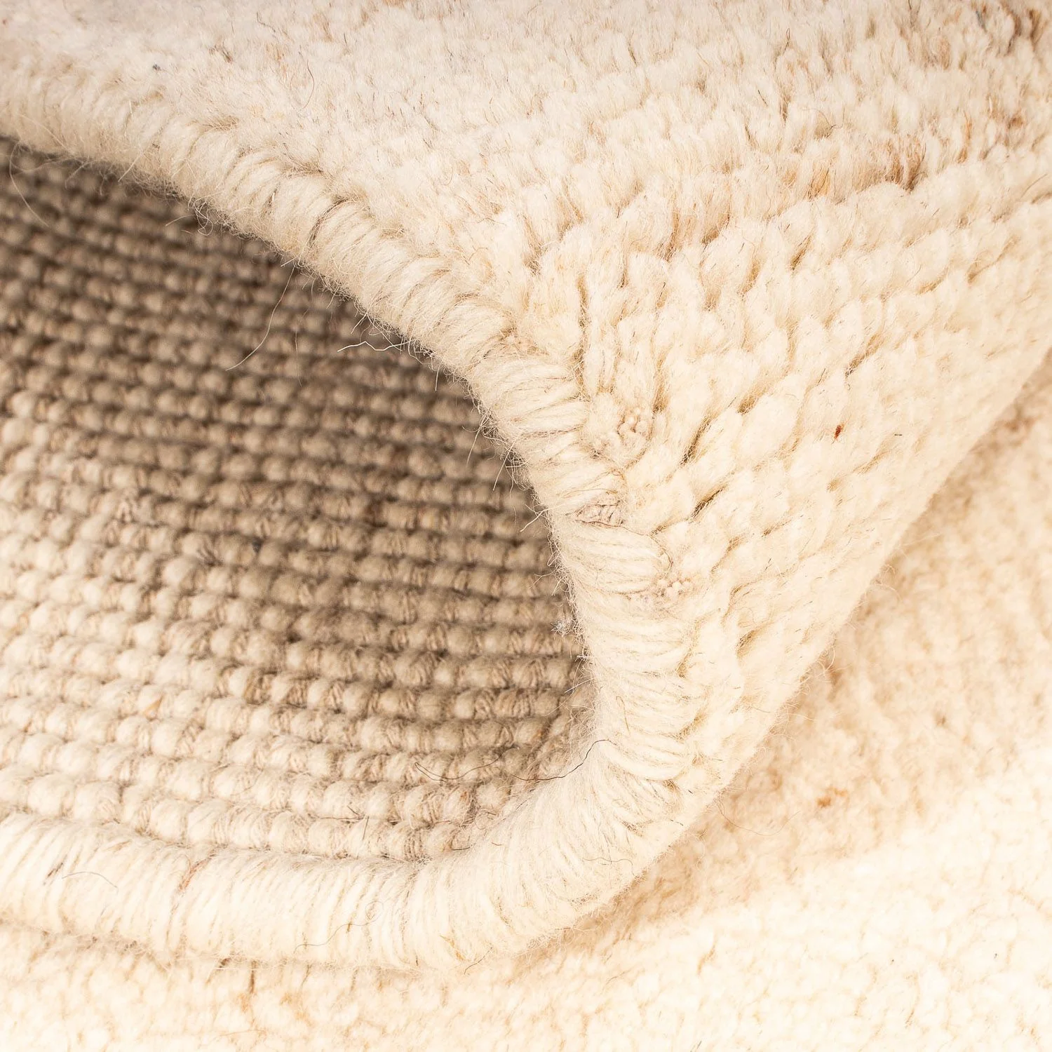 Berber Teppich 190 x 130 cm - beige - Image 4