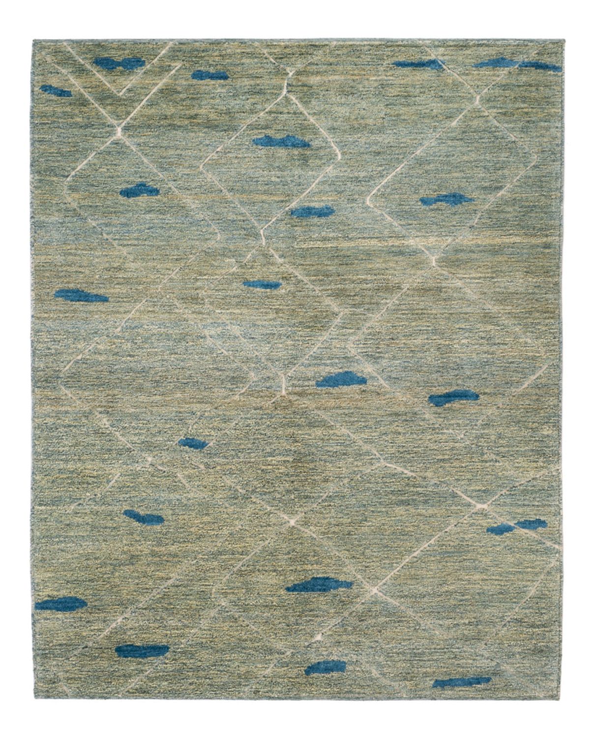 Berber Teppich 199x160cm - Wollteppich