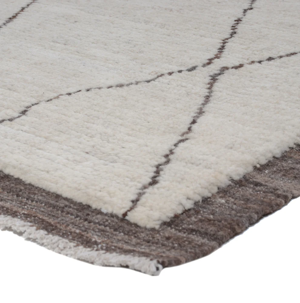 Berber Teppich 200x161cm - Wollteppich - Image 4