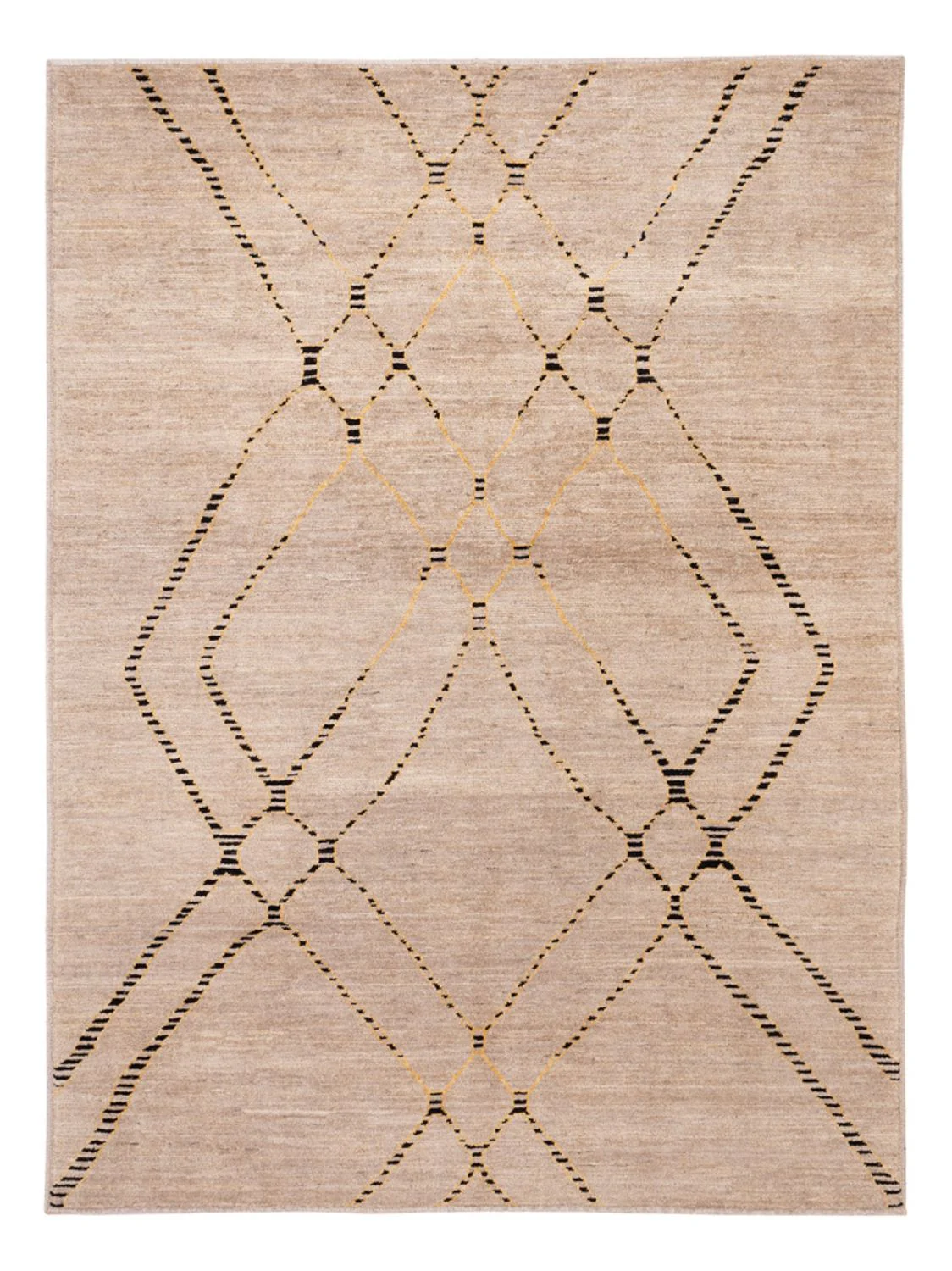 Berber Teppich 203x149cm - Wollteppich