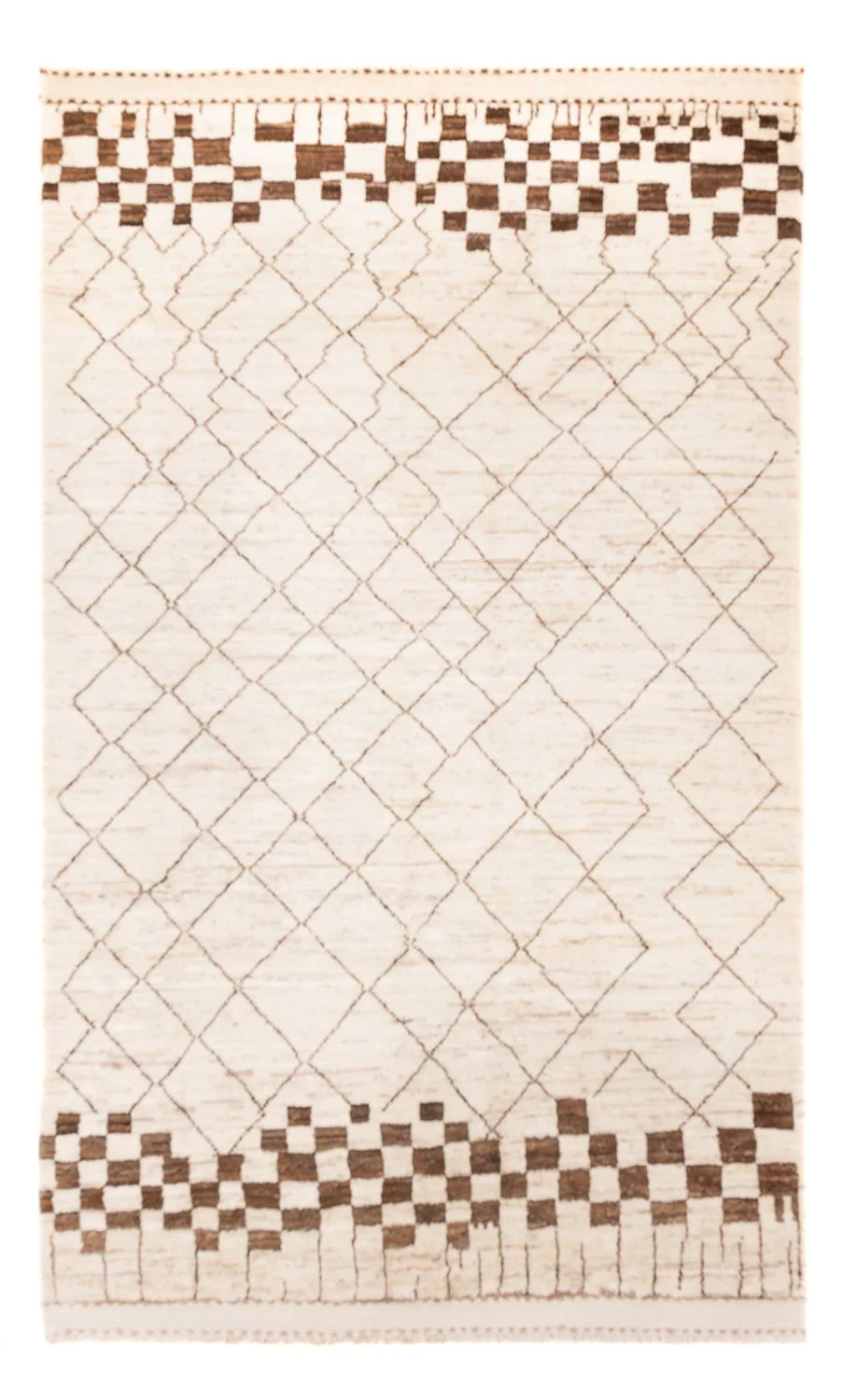 Berber Teppich 228x156cm - Wollteppich