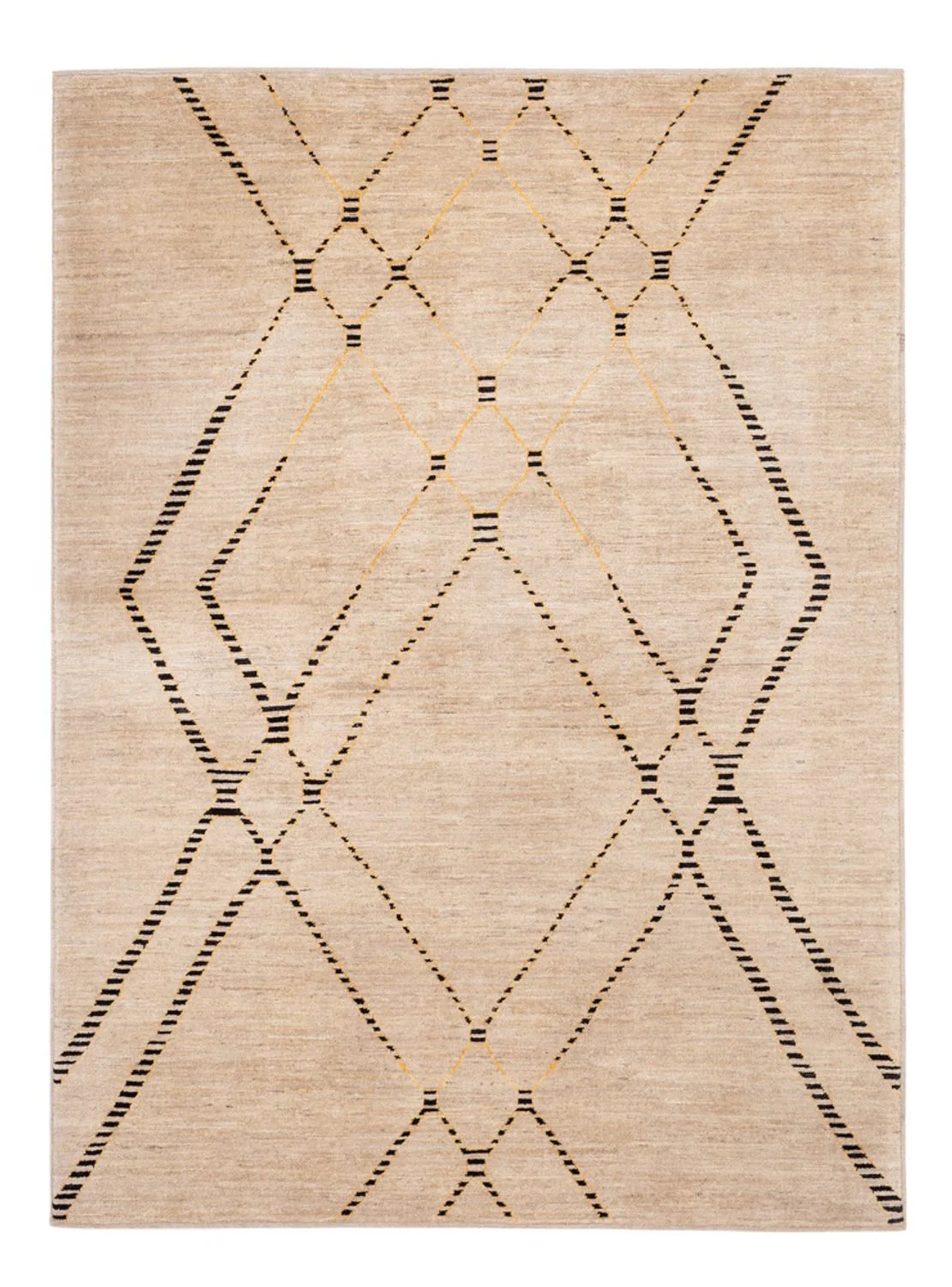 Berber Teppich 232x170cm - Wollteppich