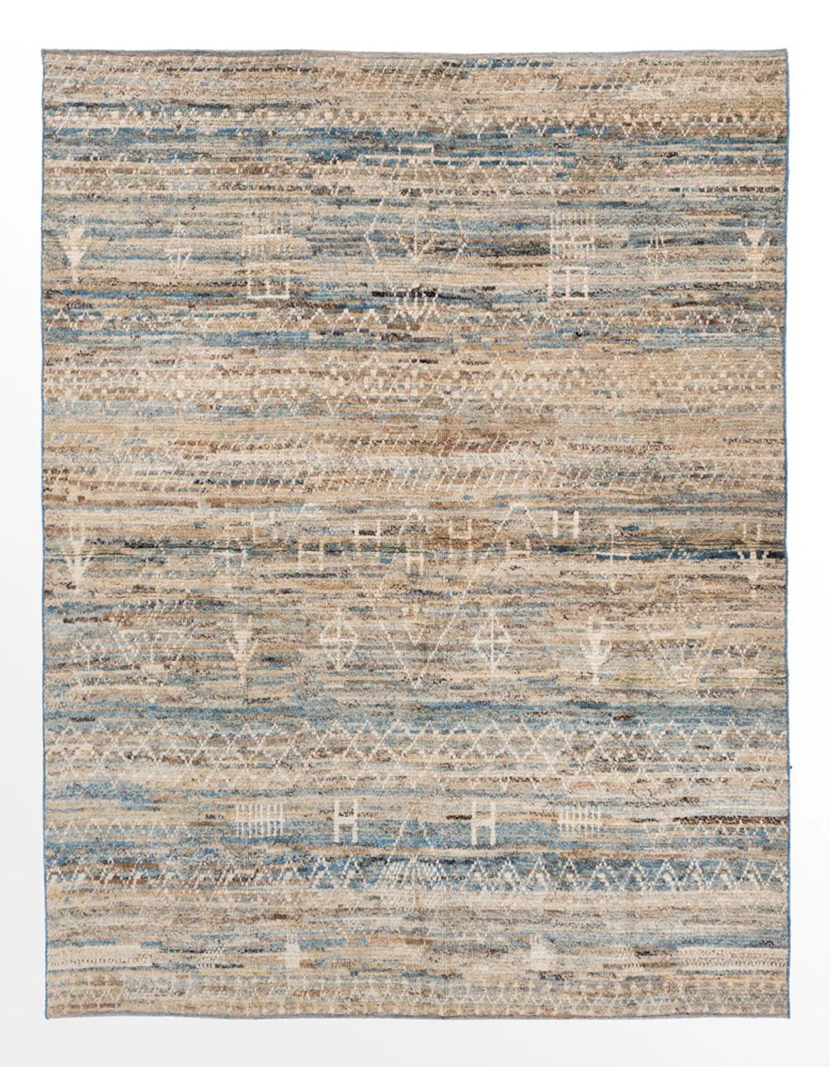 Berber Teppich 233x179cm - Wollteppich