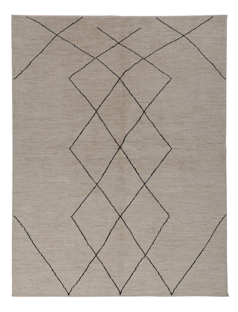 Berber Teppich 235x175cm - Wollteppich