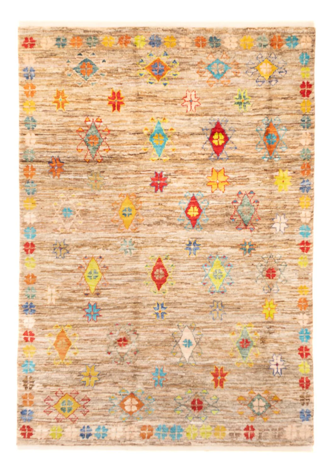 Berber Teppich 237x176cm - Wollteppich