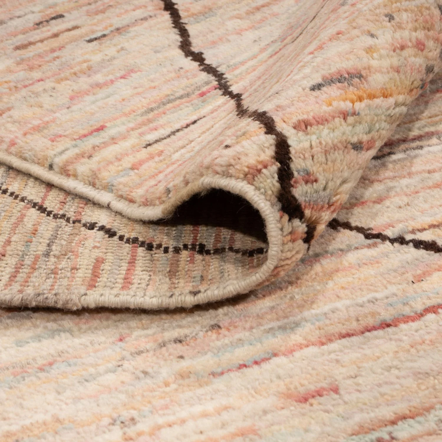 Berber Teppich - 293 x 257 cm - beige - Image 4