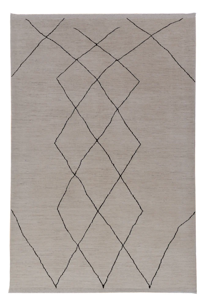 Berber Teppich 297x205cm - Wollteppich