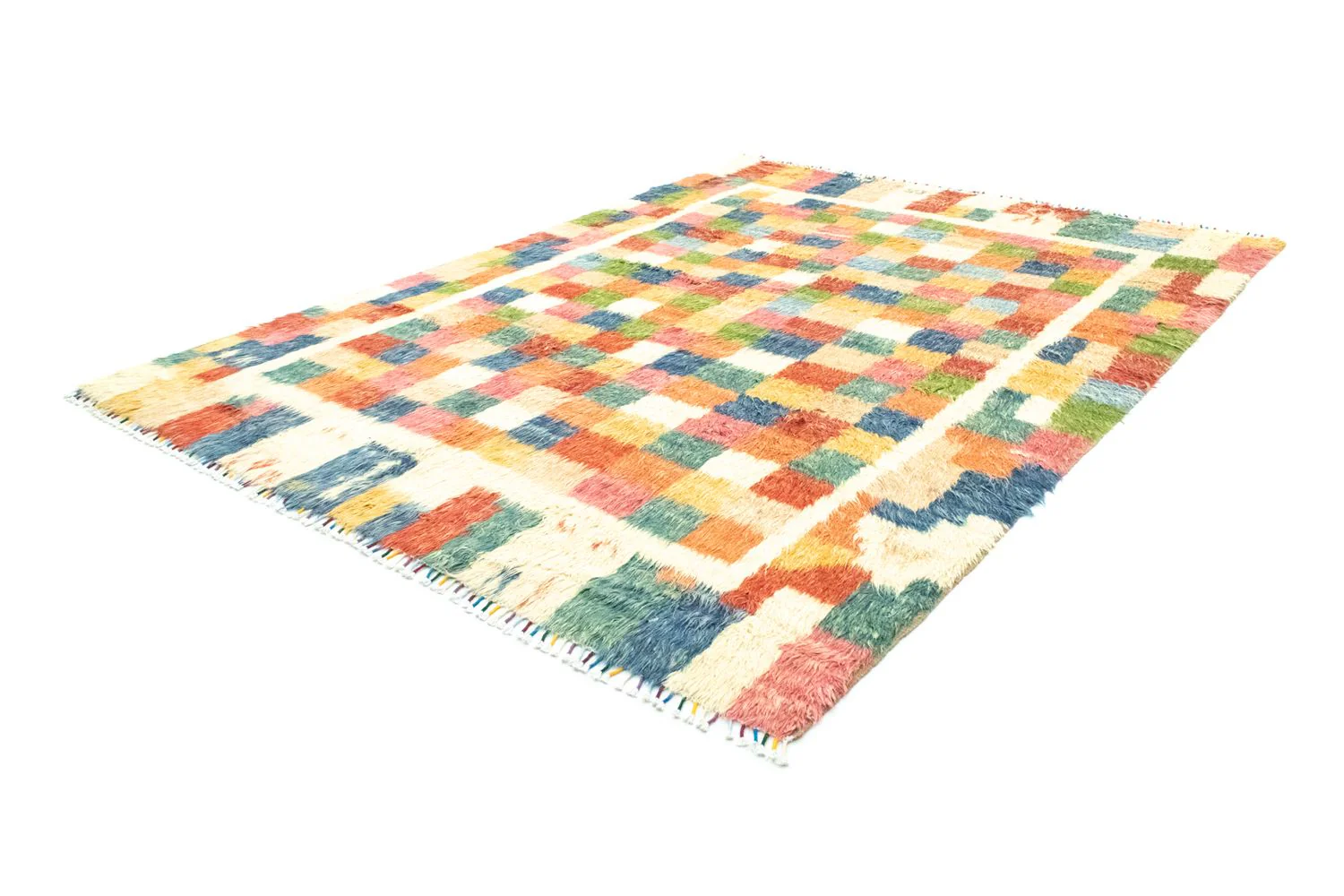 Berber Teppich 330 x 250 cm - bunt - Image 3