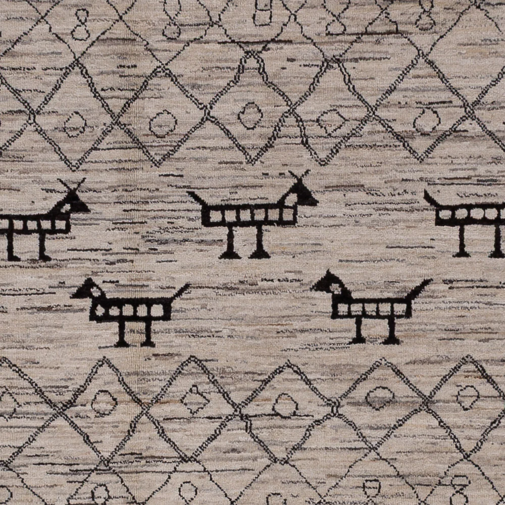 Berber Teppich 347x250cm - Wollteppich - Image 2