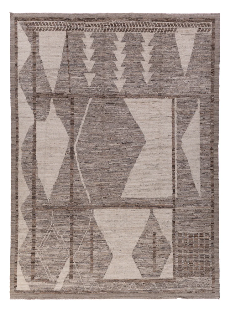 Berber Teppich 349x253cm - Wollteppich