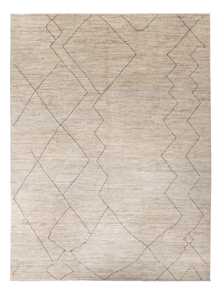 Berber Teppich 362x276cm - Wollteppich