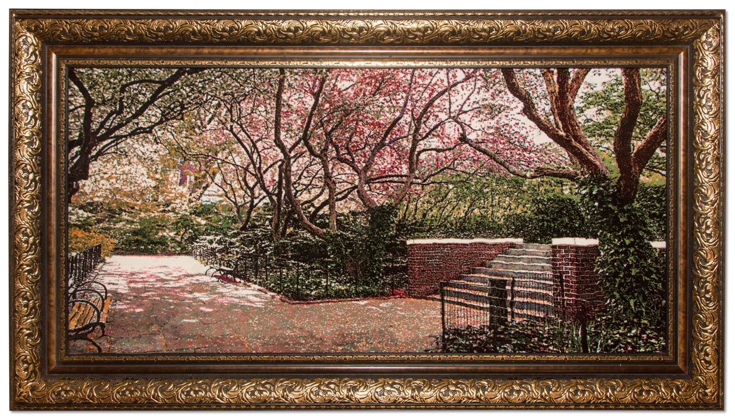 Bild-Teppich 114x65cm - Orientteppich