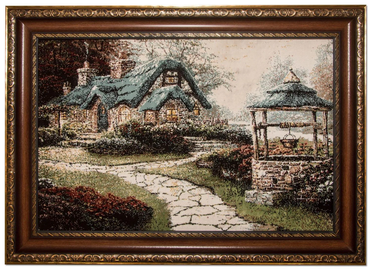 Bild-Teppich 85x60cm - Orientteppich