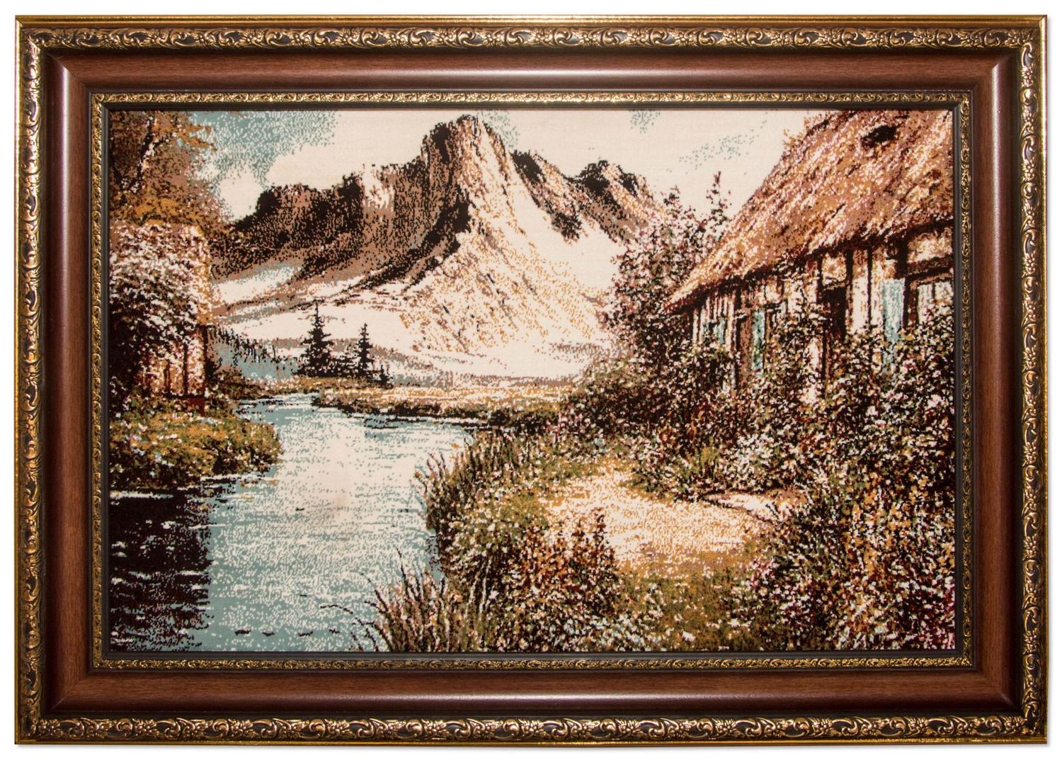 Bild-Teppich 85x60cm - Orientteppich