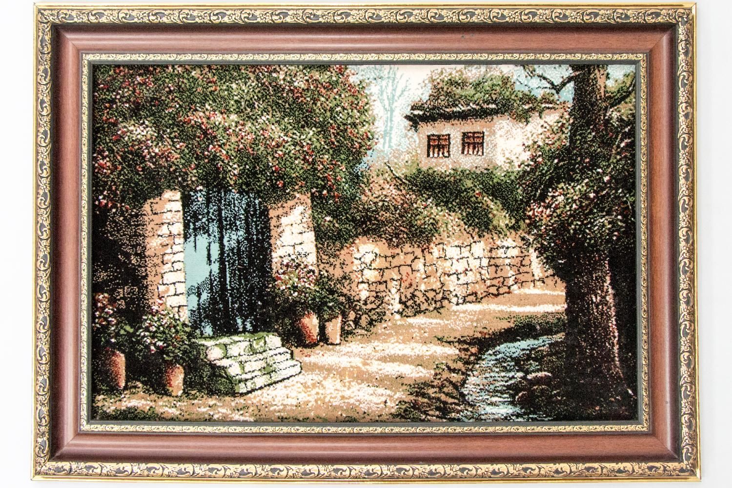 Bild-Teppich 85x60cm - Orientteppich