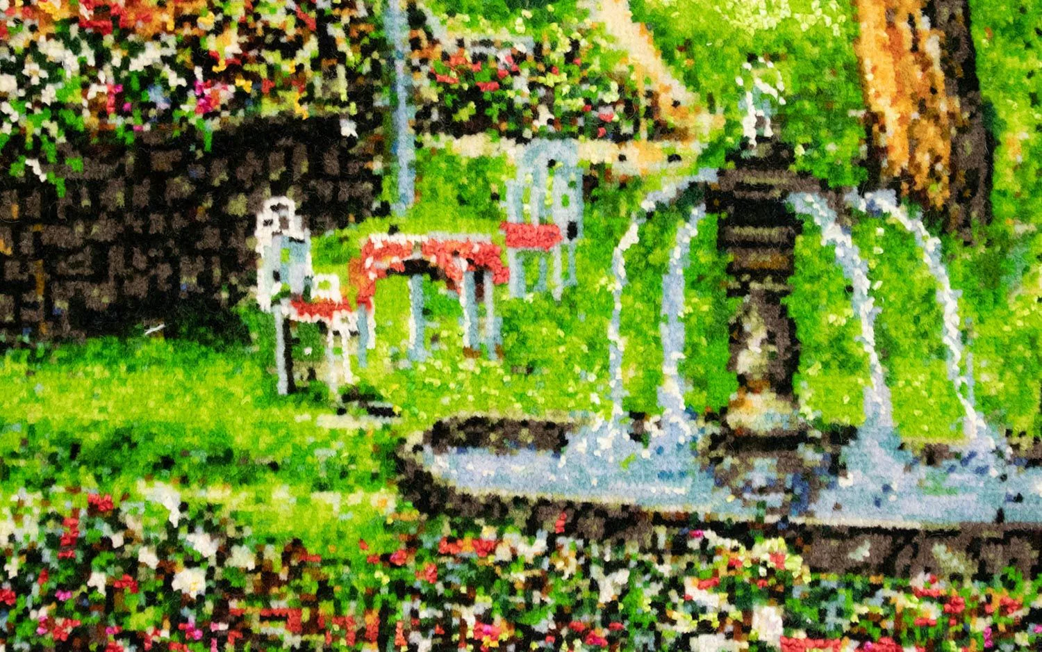 Bild-Teppich 91x72cm - Orientteppich - Image 3