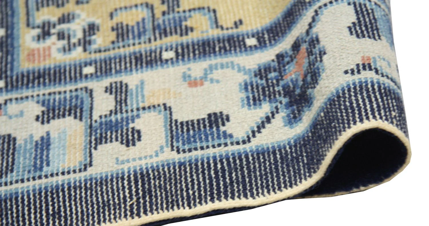 China Teppich 137 x 69 cm - blau - Image 4