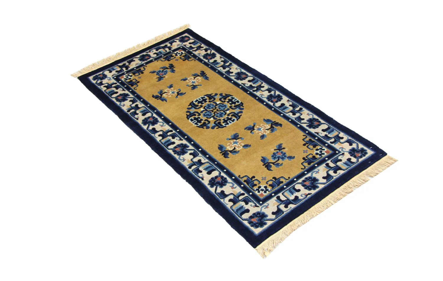 China Teppich 137 x 69 cm - blau - Image 5