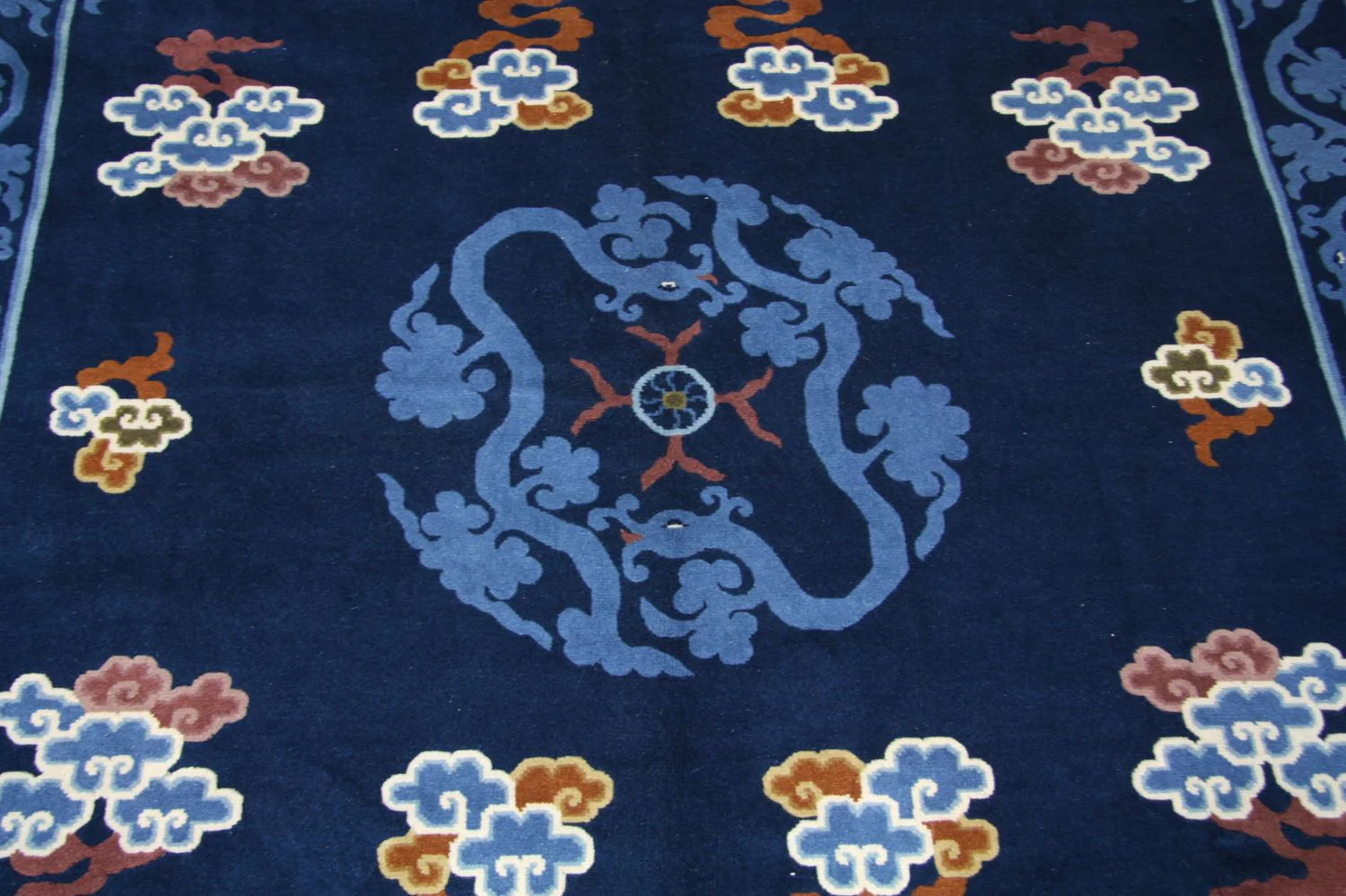 China Teppich 274 x 183 cm - blau - Image 2