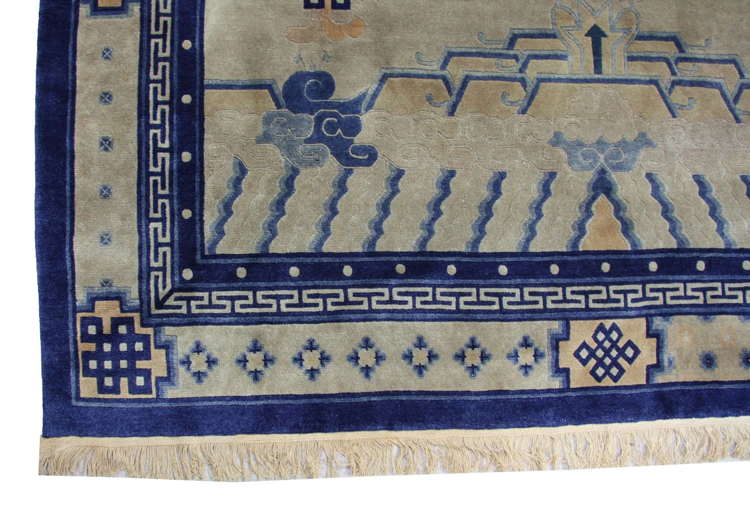 China Teppich 298 x 198 cm - blau - Image 3