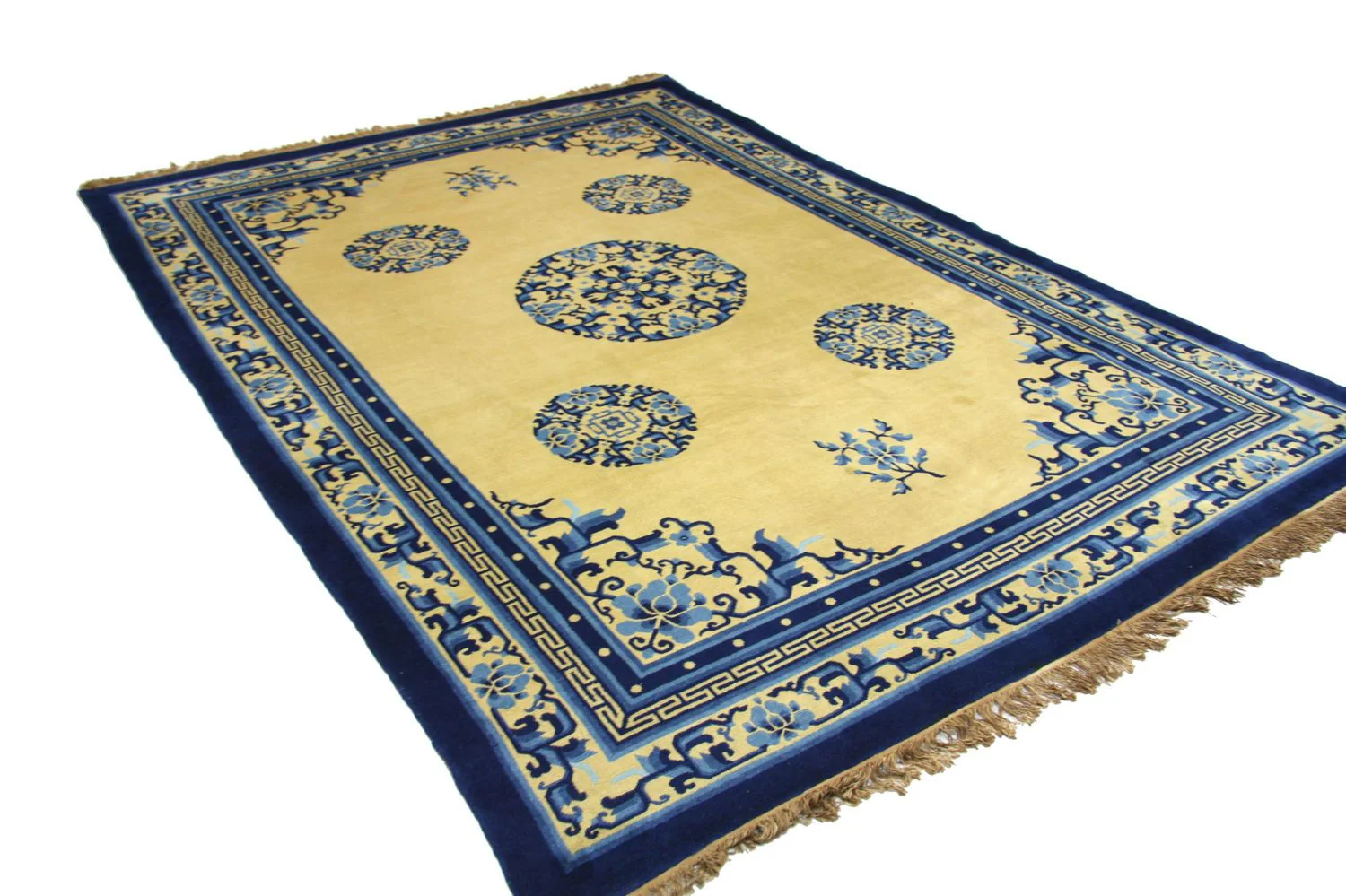 China Teppich 305 x 213 cm - gold - Image 3