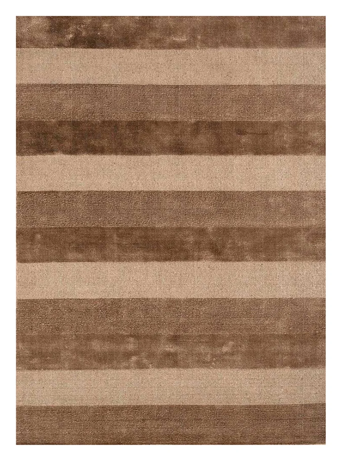 Designer Teppich - 180 x 120 cm - braun
