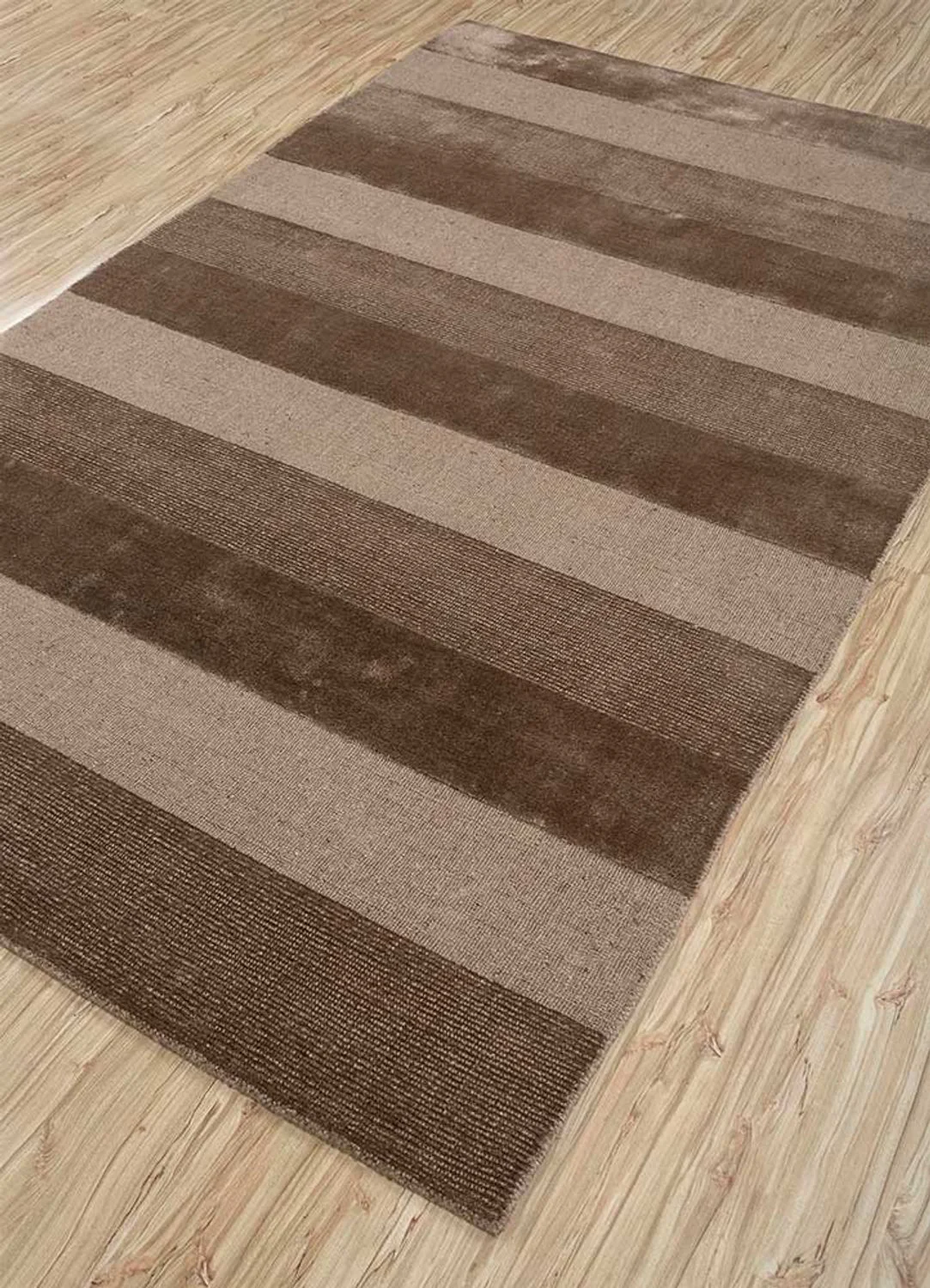 Designer Teppich - 180 x 120 cm - braun - Image 2
