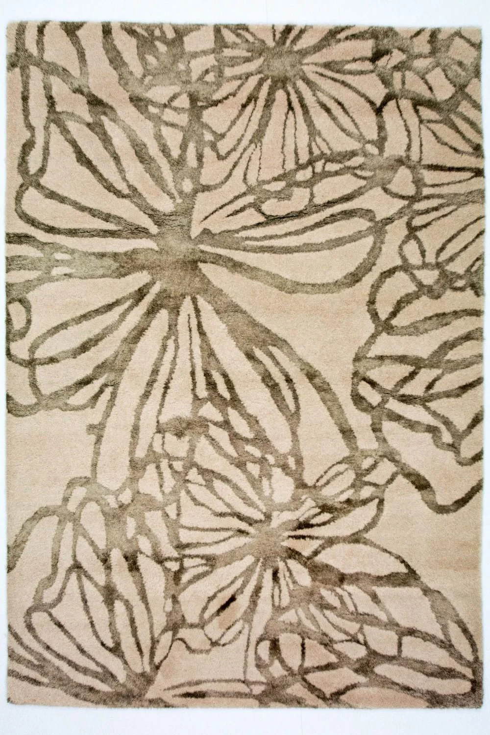 Designer Teppich 196 x 135 cm Teppichbrücke