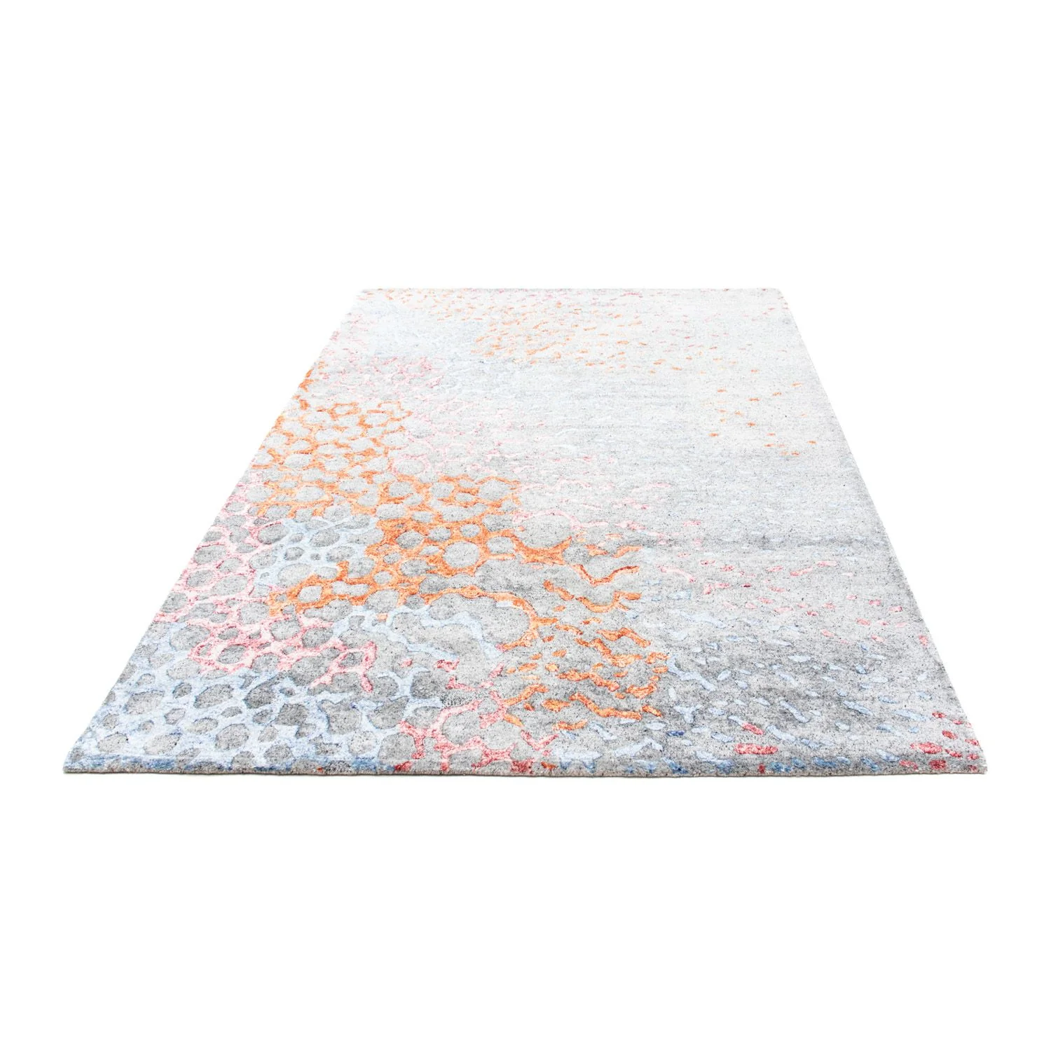 Designer Teppich 200 x 140 cm - hellblau - Image 5
