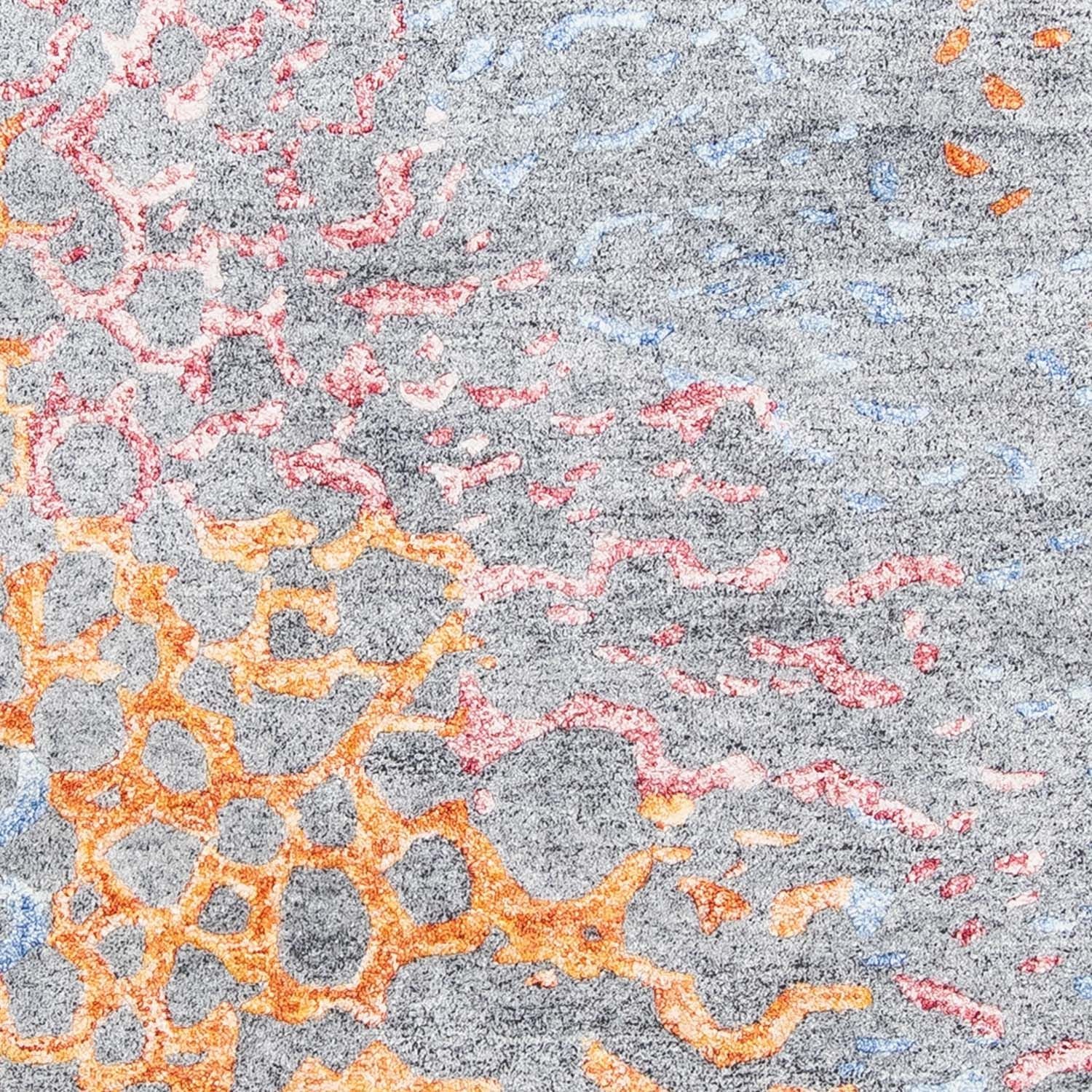 Designer Teppich 200 x 140 cm - hellblau - Image 2