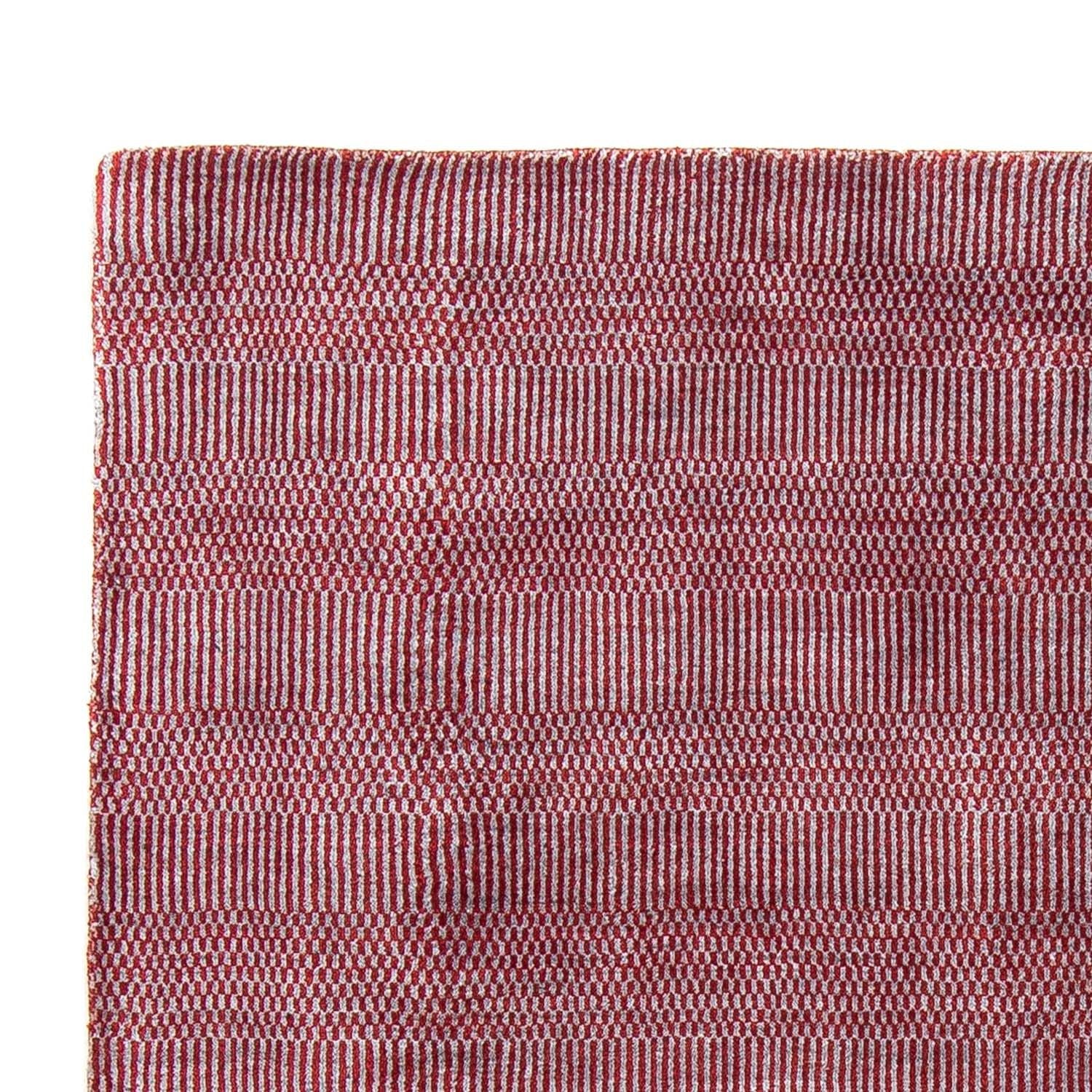 Designer Teppich 201 x 142 cm - rot - Image 3