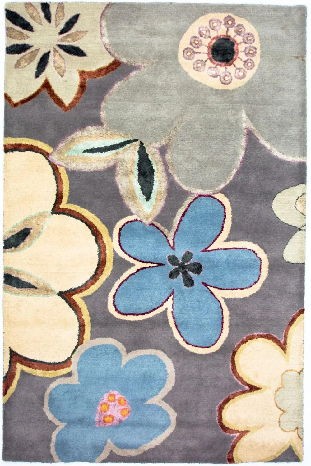 Designer Teppich 237 x 150 cm Teppich Wohnzimmer