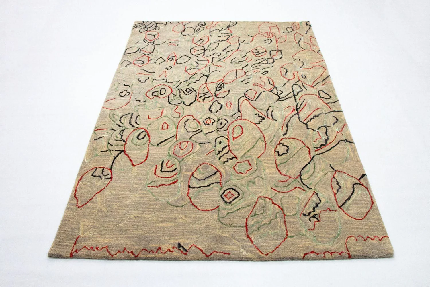Designer Teppich 242 x 152 cm Teppich Wohnzimmer - Image 5