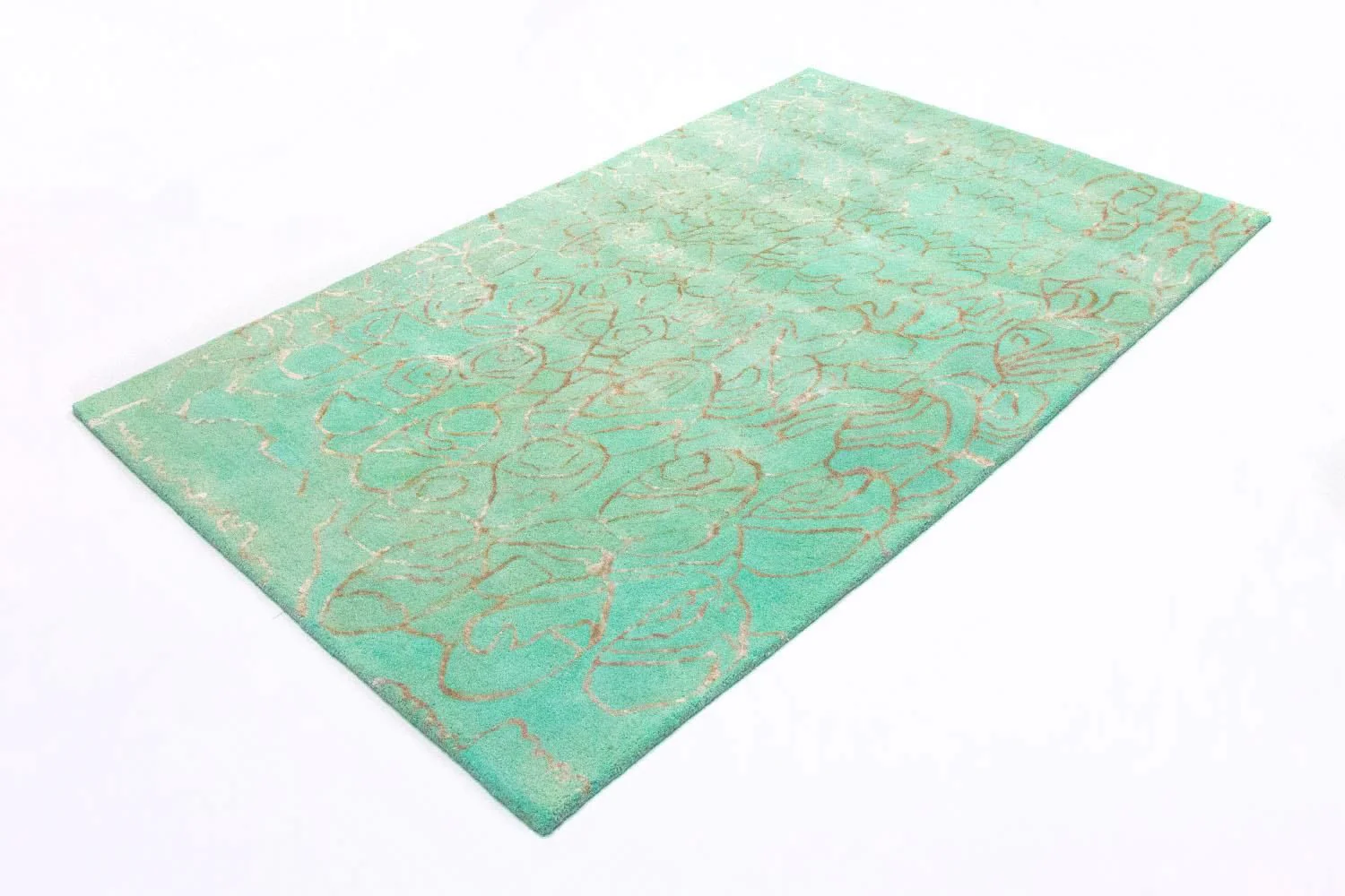 Designer Teppich 244 x 153 cm Wohnzimmer Teppich - Image 4