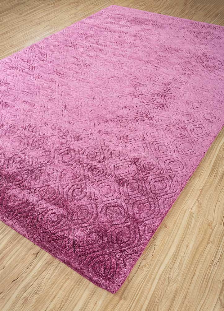 Designer Teppich - 270 x 180 cm - rosa - Image 2