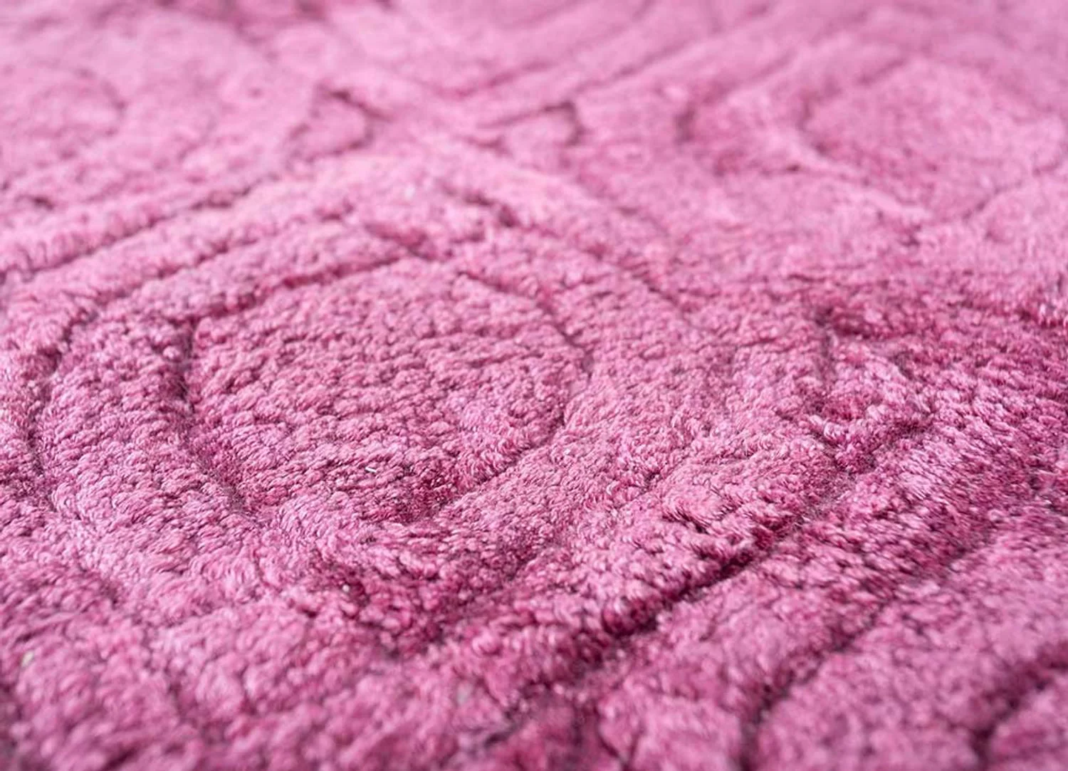 Designer Teppich - 270 x 180 cm - rosa - Image 4