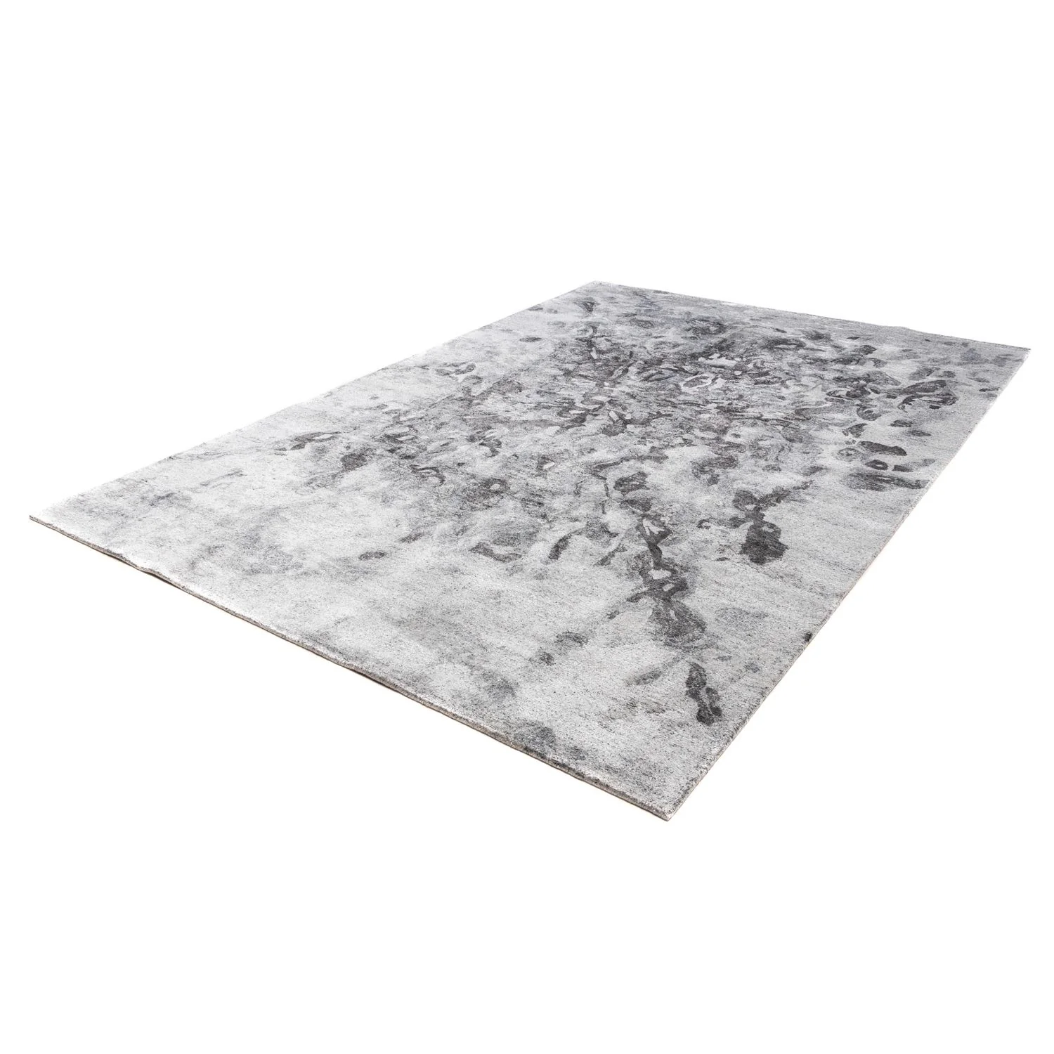 Designer Teppich 300 x 200 cm - silber - Image 5
