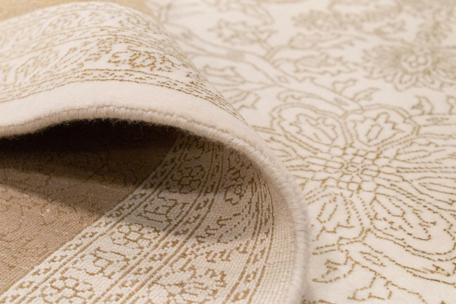 Designer Teppich 357 x 251 cm - beige - Image 4