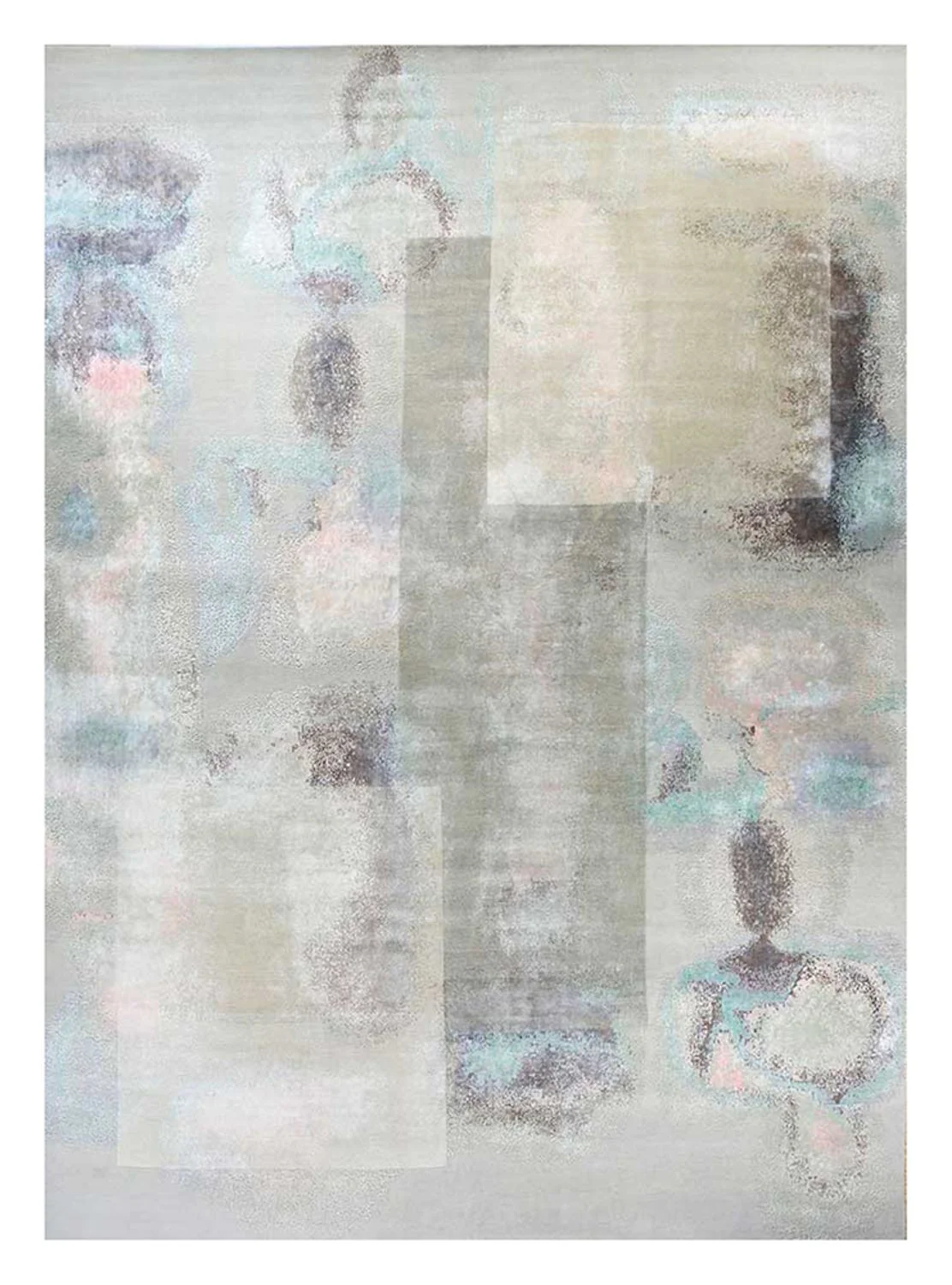 Designer Teppich - 450 x 360 cm - beige