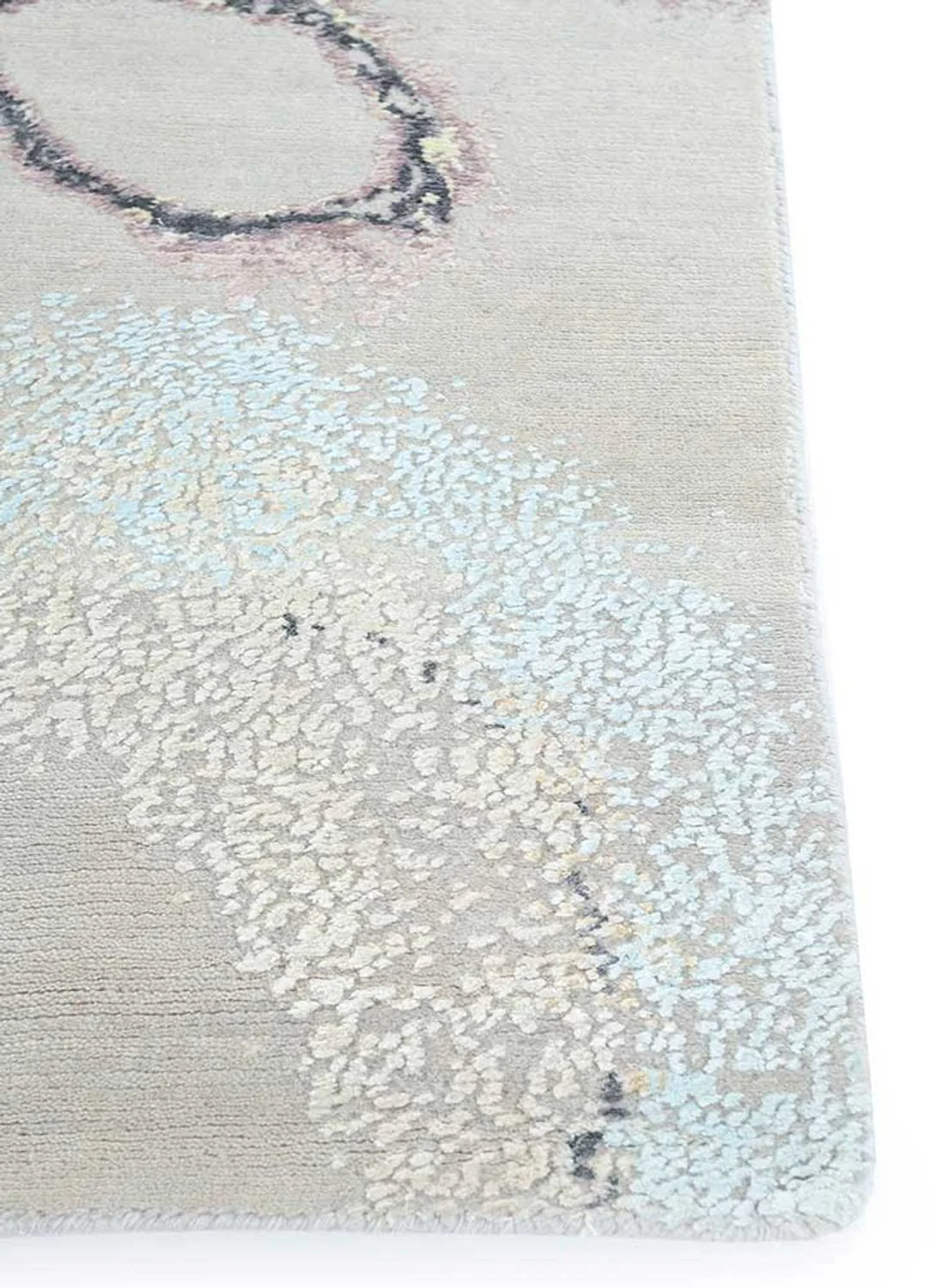 Designer Teppich - 450 x 360 cm - silber - Image 3