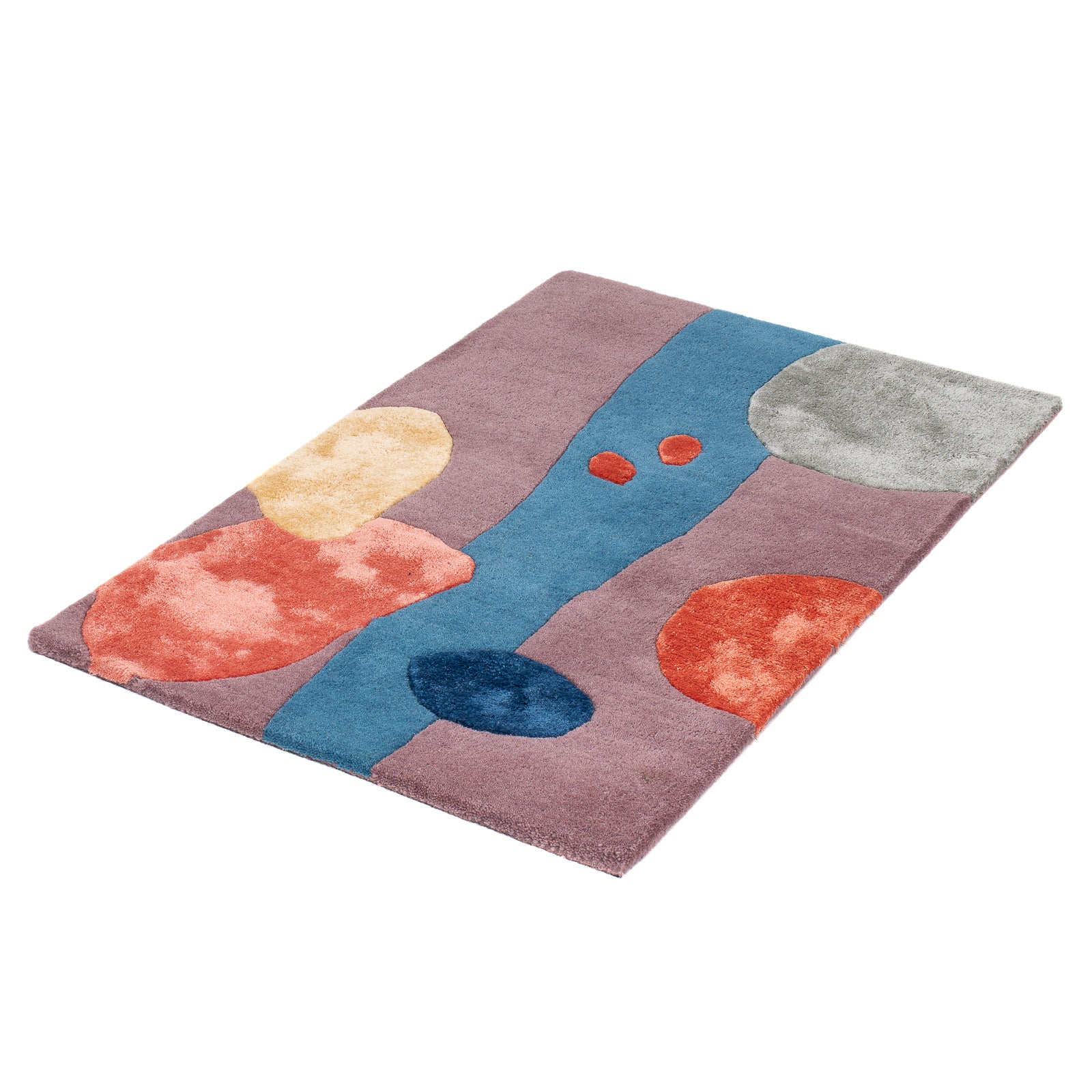 Designer Teppich - 90 x 60 cm - mehrfarbig - Image 4