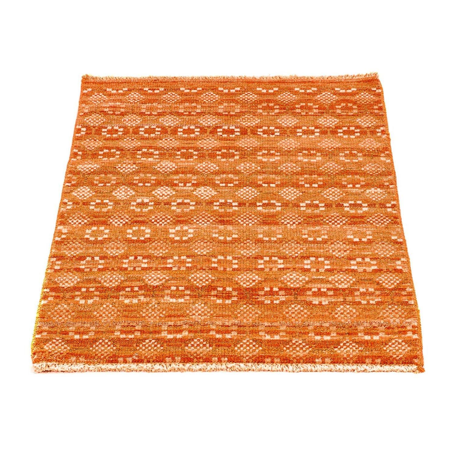 Designer Teppich 92 x 62 cm - orange - Image 5